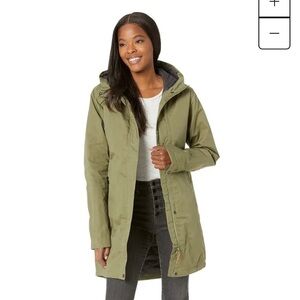 Fjällräven Kiruna Padded Parka, Green, XXS